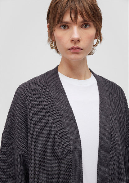 Black Long Cardigan