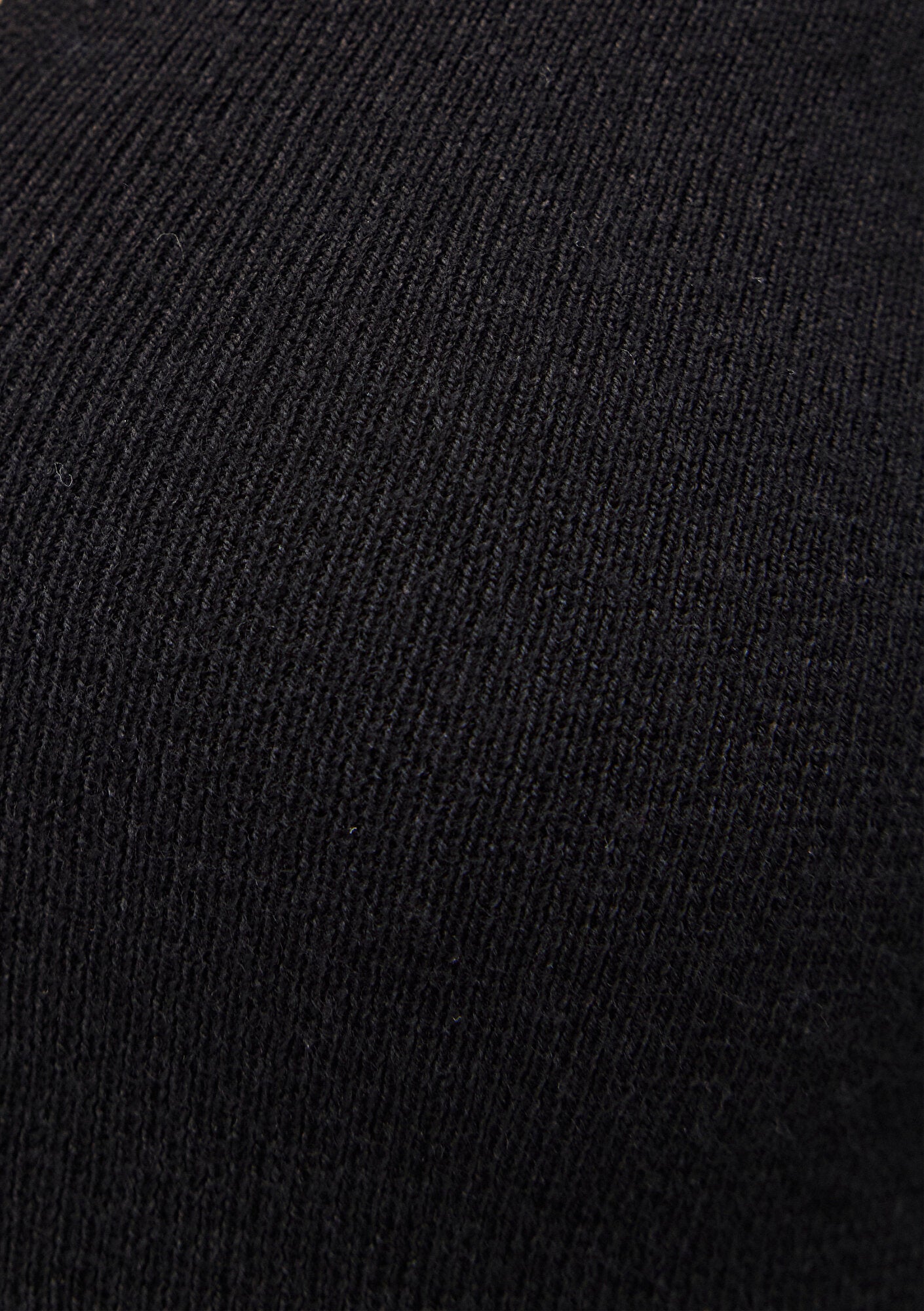 V Neck Black Sweater