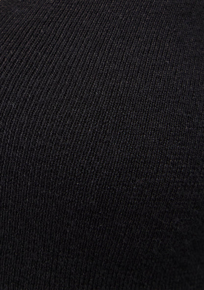 V Neck Black Sweater