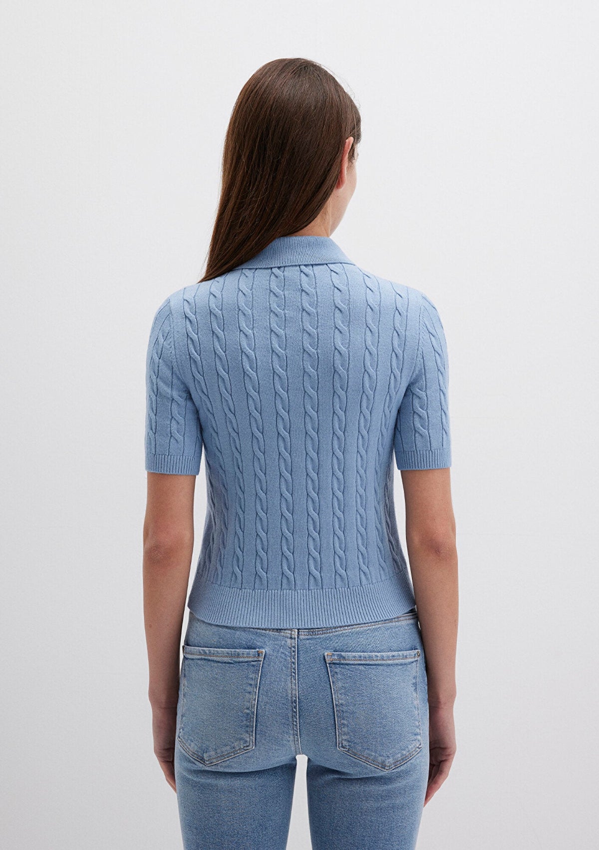 Blue Polo Sweater