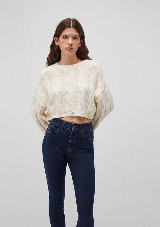 Ecru Crewneck Sweater