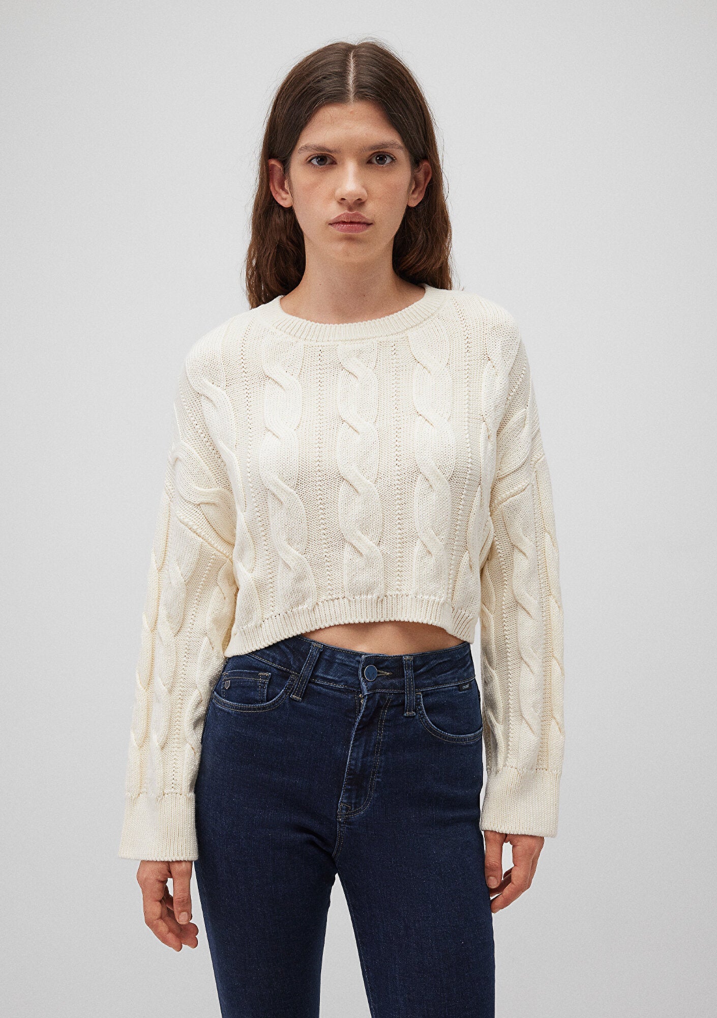 Ecru Crewneck Sweater