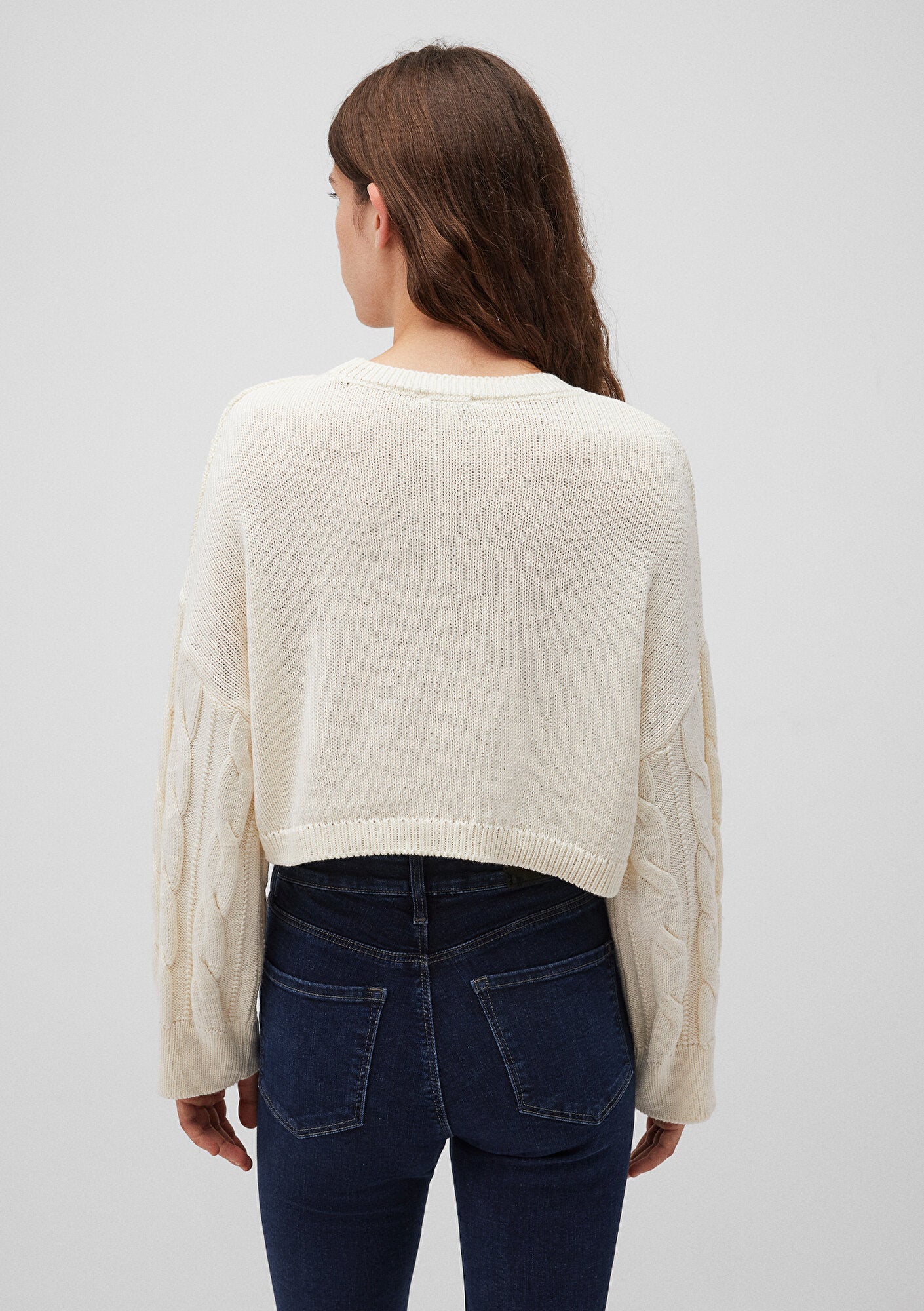 Ecru Crewneck Sweater