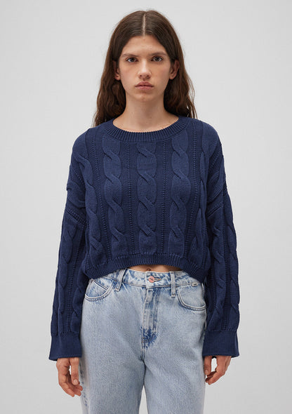 Navy Crewneck Sweater