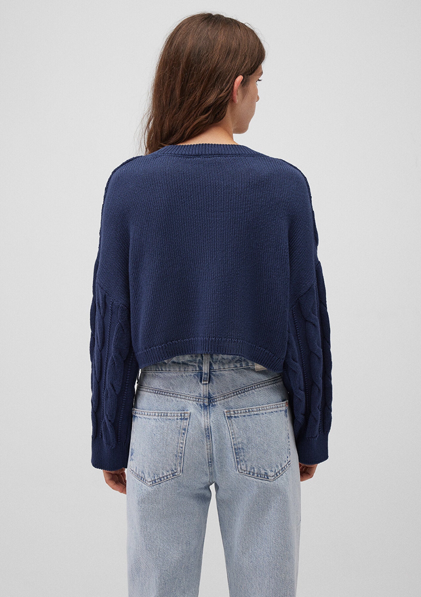 Navy Crewneck Sweater