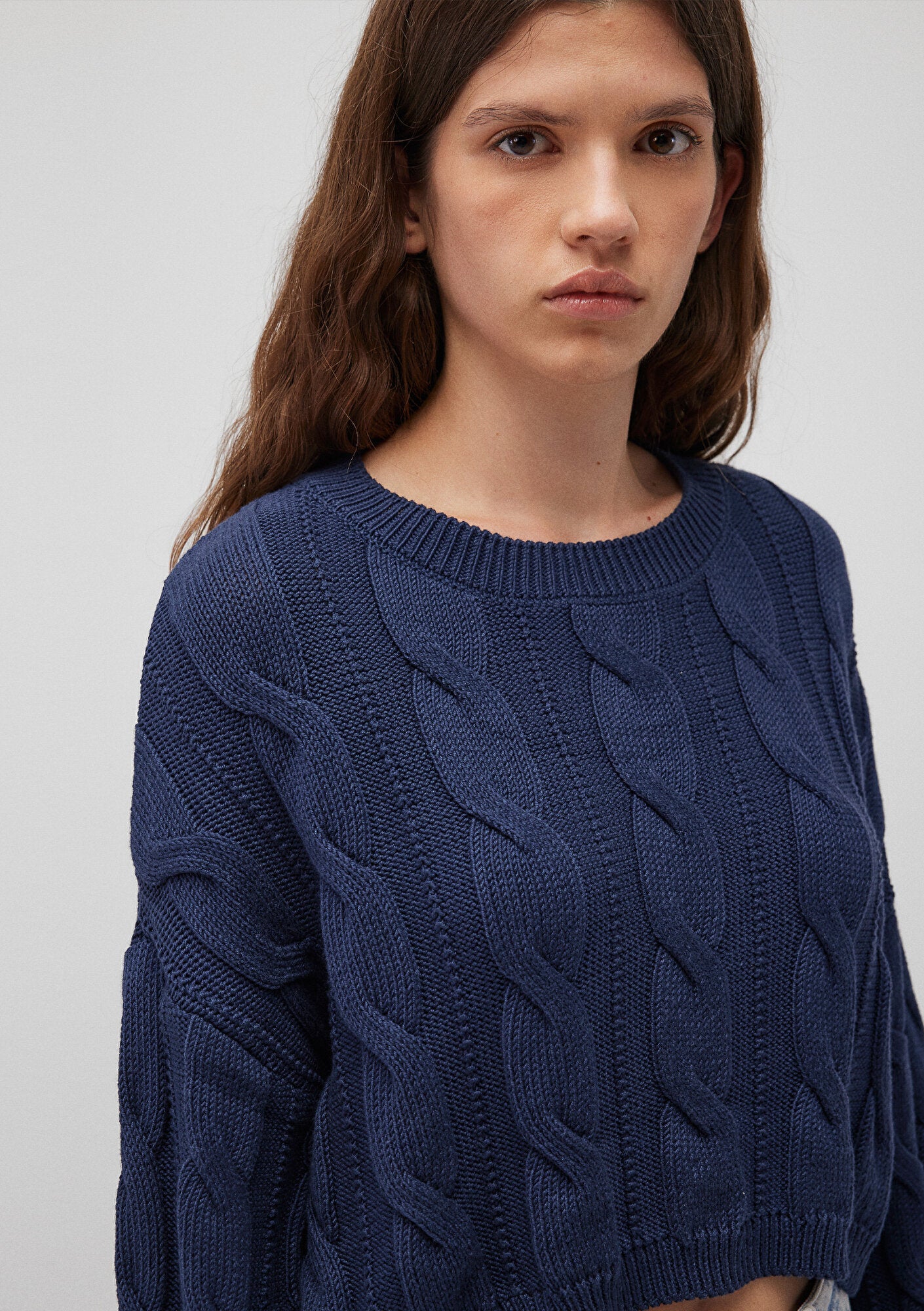 Navy Crewneck Sweater