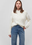 White Crewneck Sweater