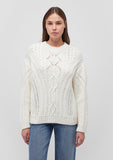 White Crewneck Sweater