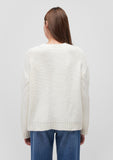 White Crewneck Sweater