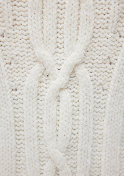 White Crewneck Sweater