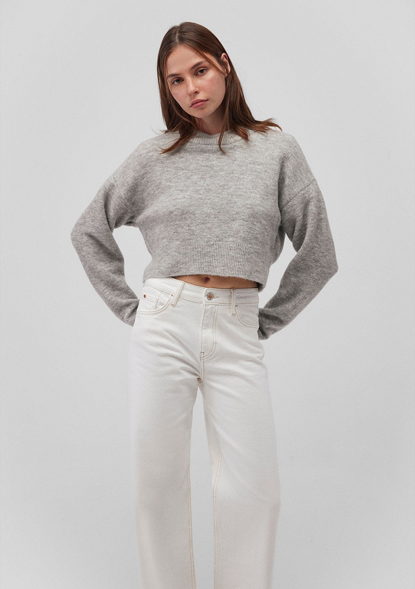 Grey Crewneck Sweater