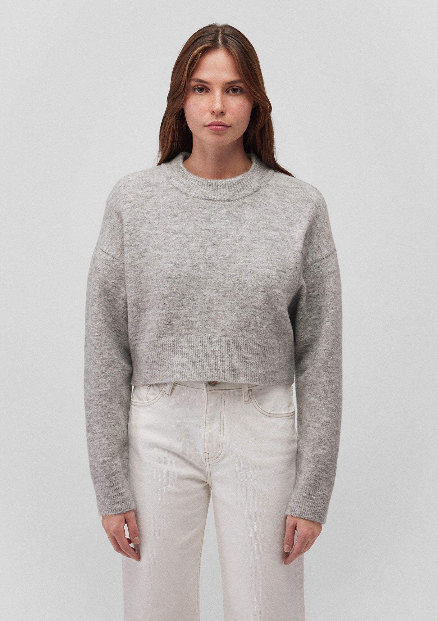 Grey Crewneck Sweater
