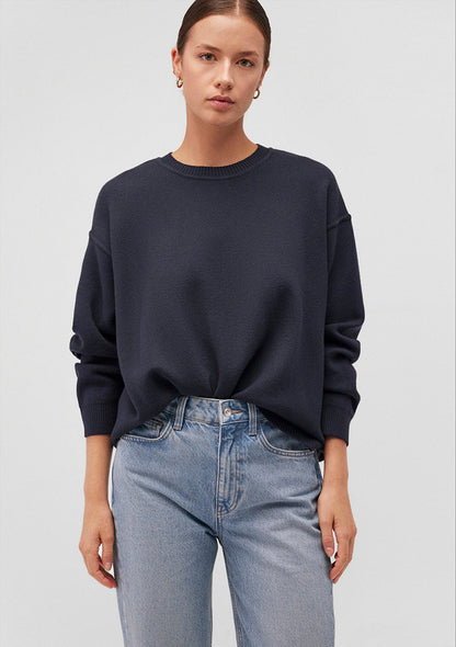Navy Crewneck Sweater