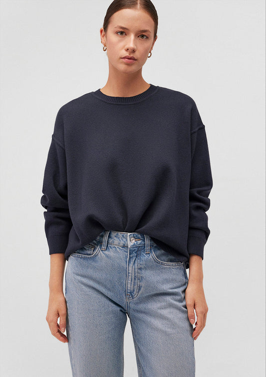 Navy Crewneck Sweater