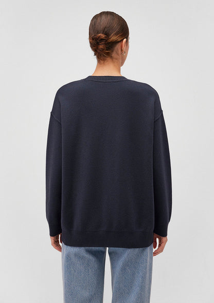 Navy Crewneck Sweater