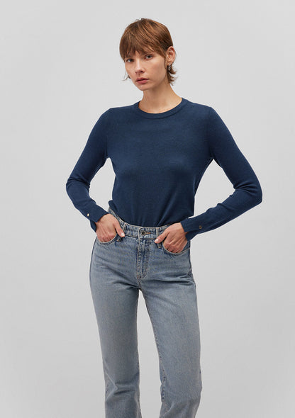 Navy Crewneck Sweater