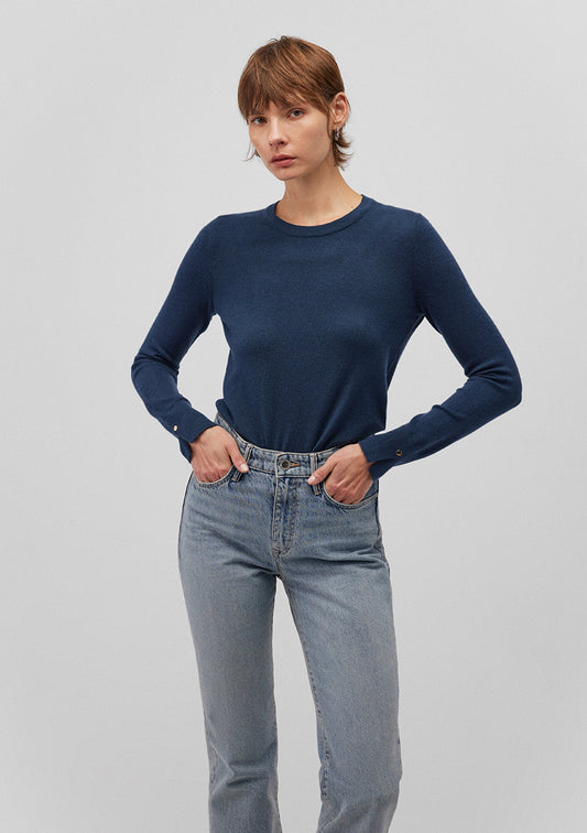 Navy Crewneck Sweater