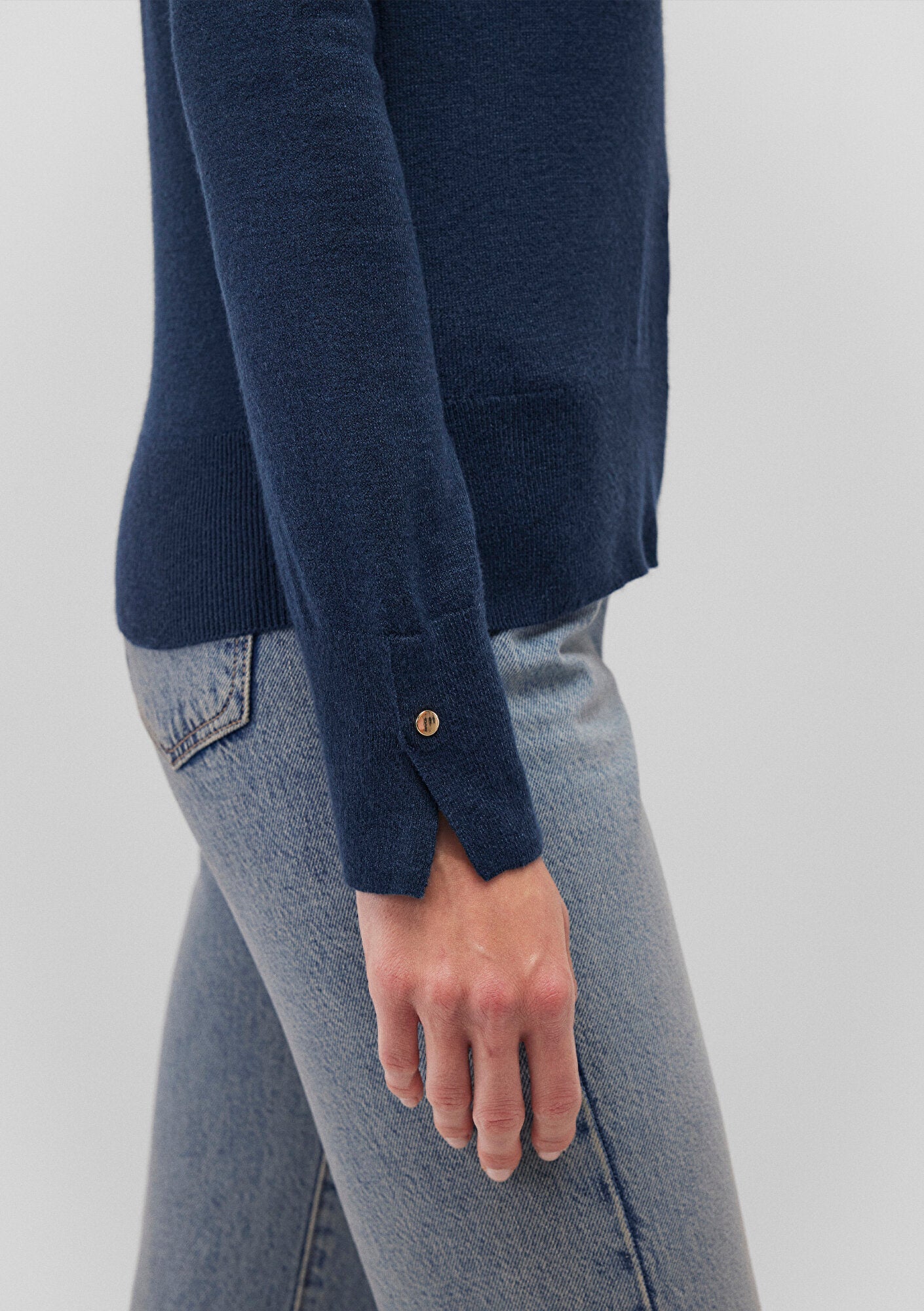 Navy Crewneck Sweater