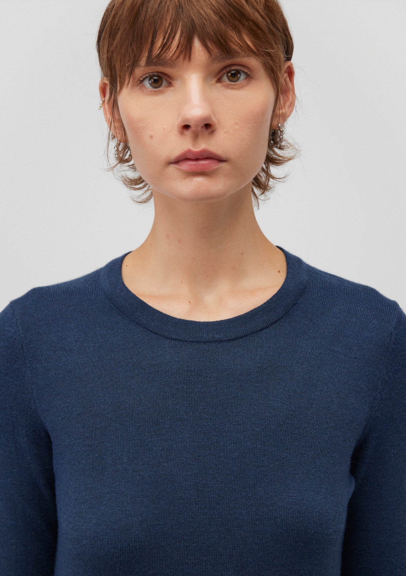 Navy Crewneck Sweater
