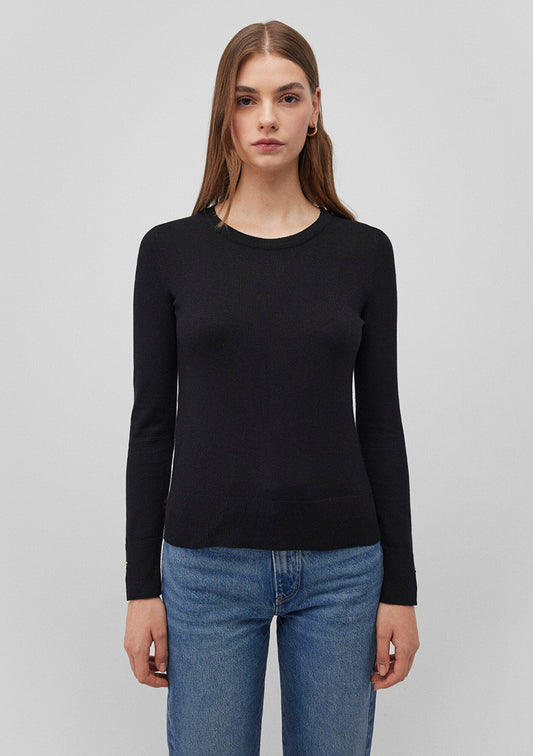 Black Crewneck Sweater