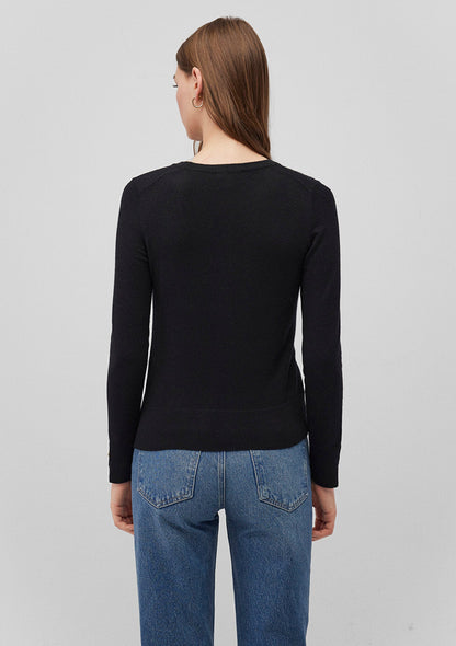 Black Crewneck Sweater