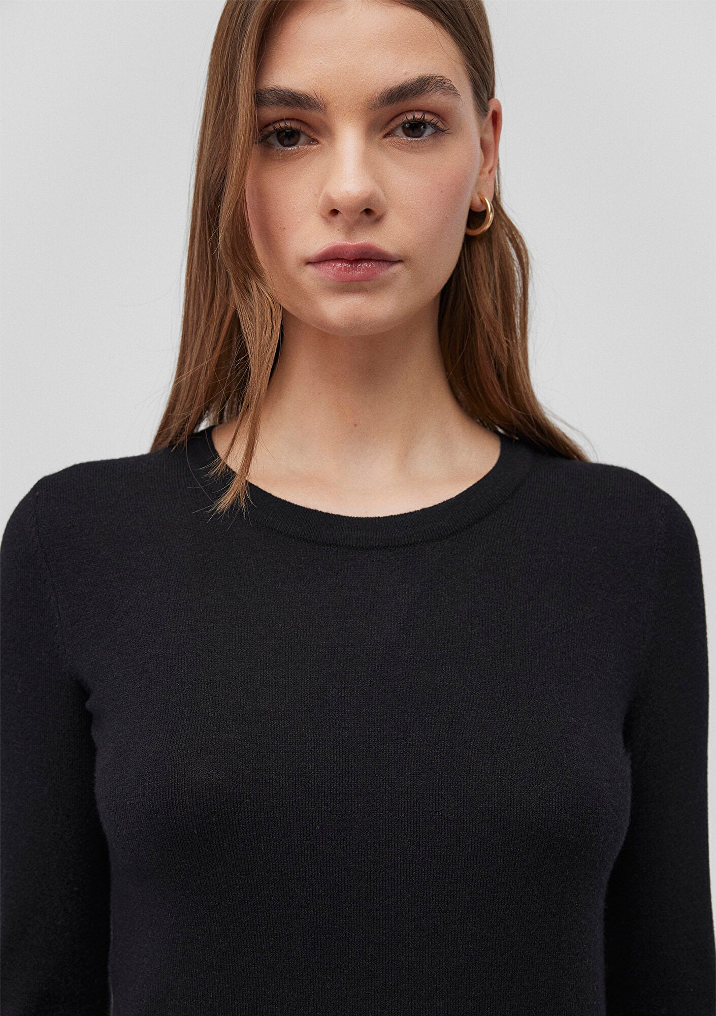 Black Crewneck Sweater