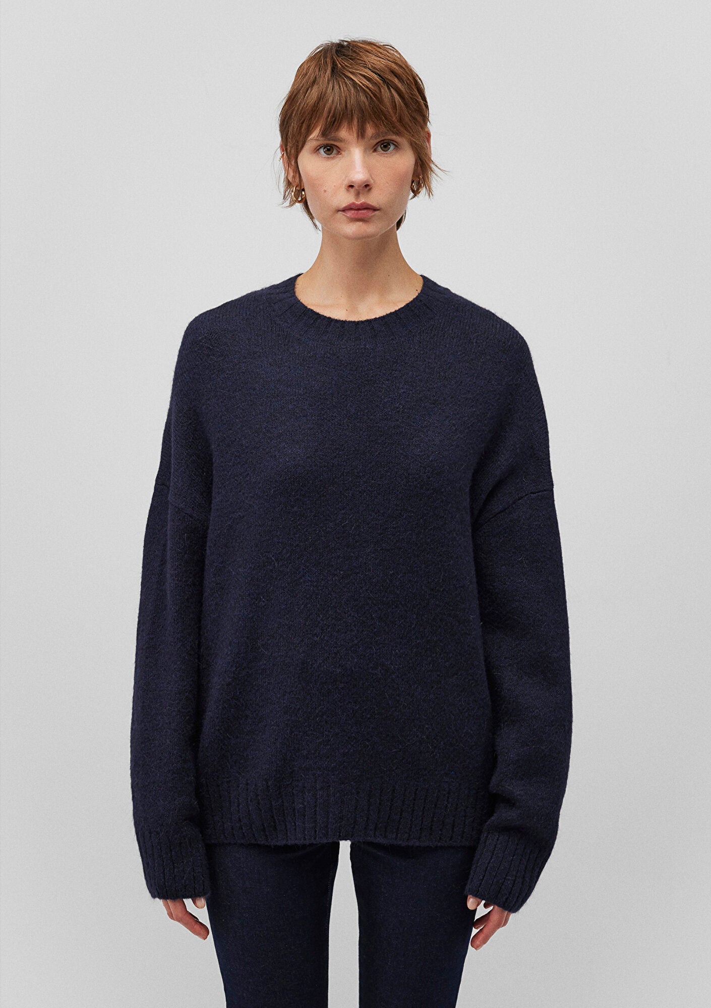 Navy Crewneck Sweater