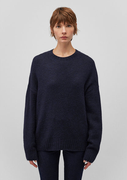 Navy Crewneck Sweater