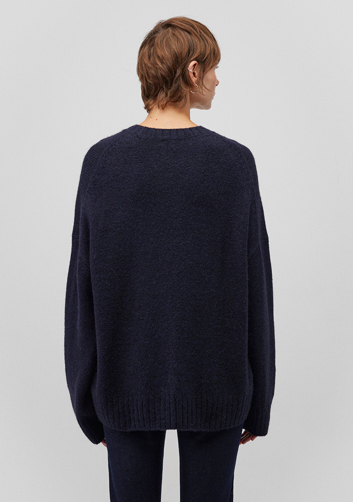 Navy Crewneck Sweater
