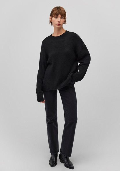 Black Crewneck Sweater
