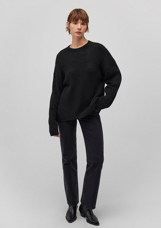 Black Crewneck Sweater