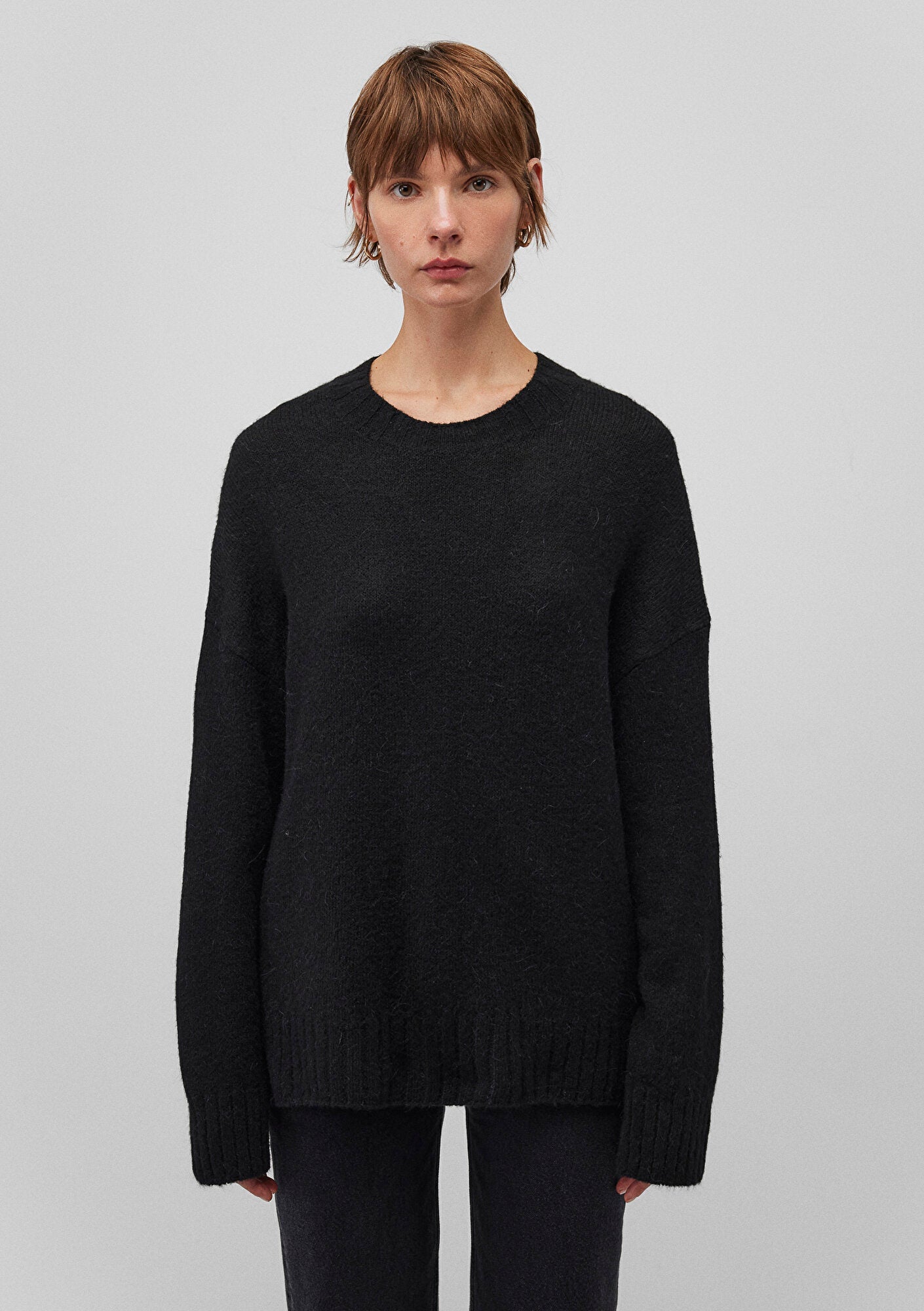 Black Crewneck Sweater