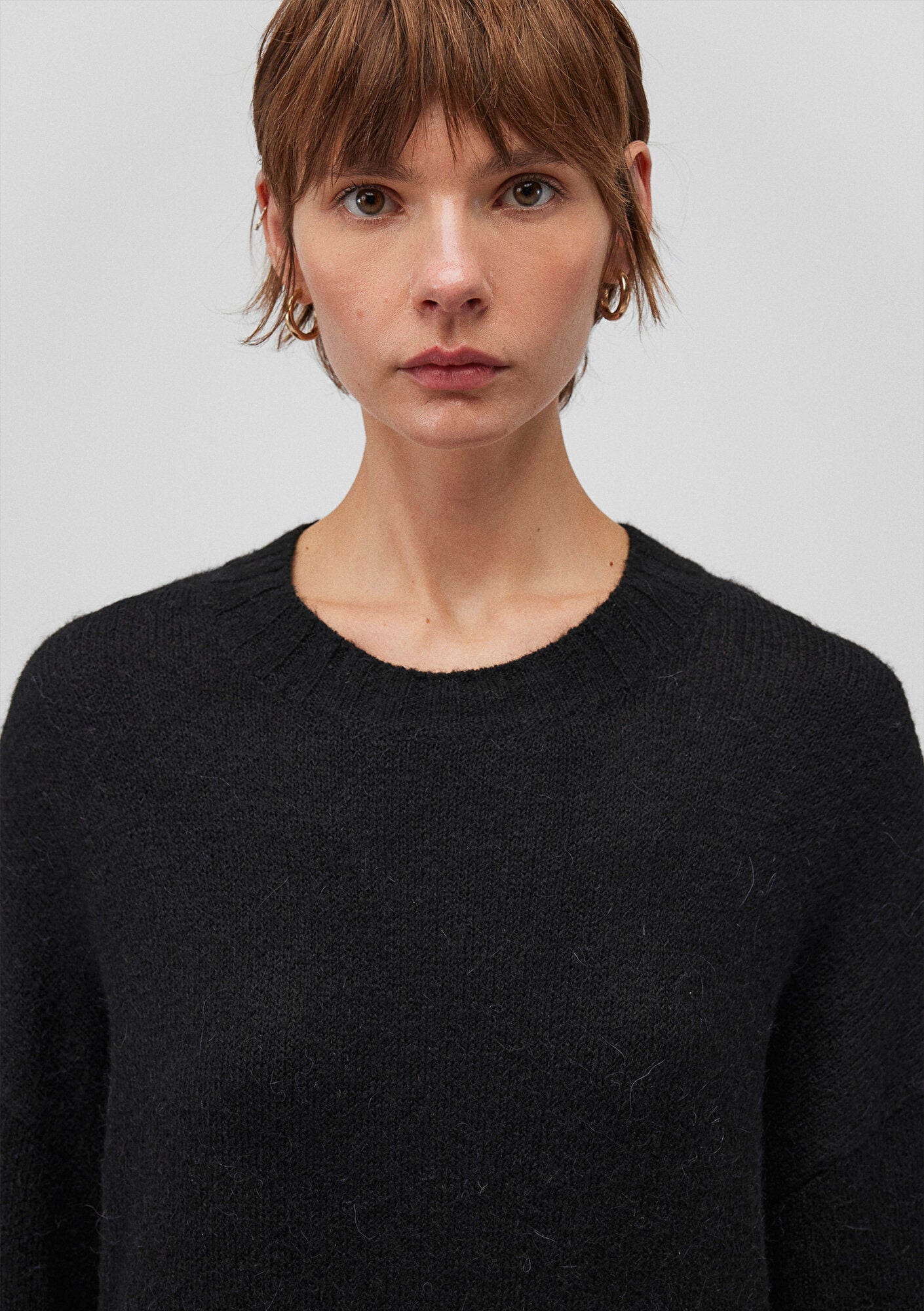 Black Crewneck Sweater