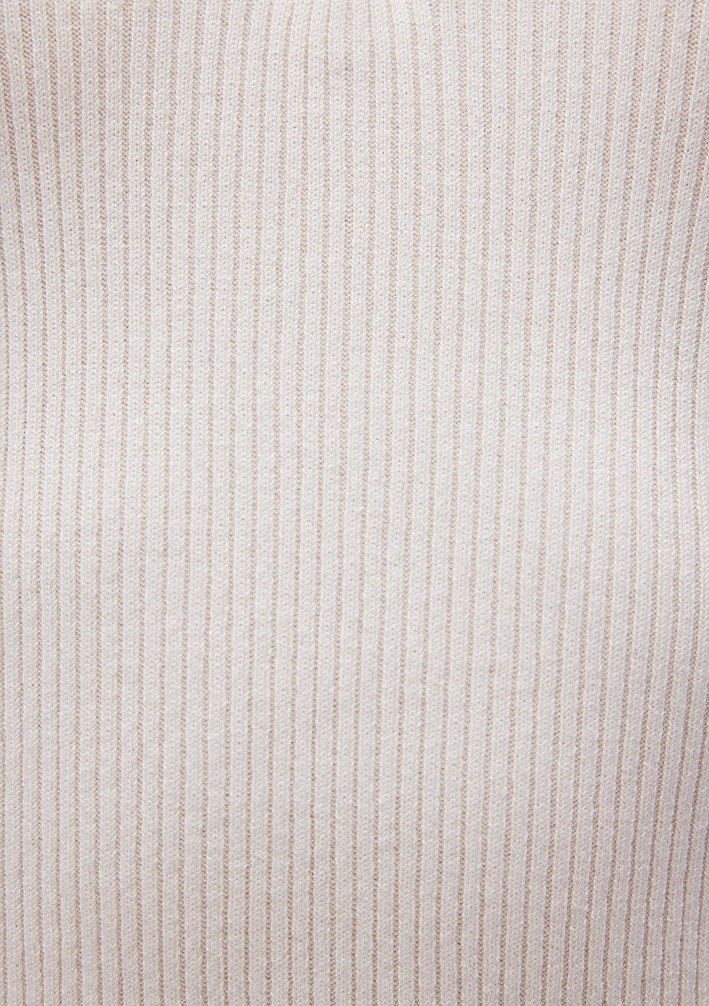 Half Zip White Sweater