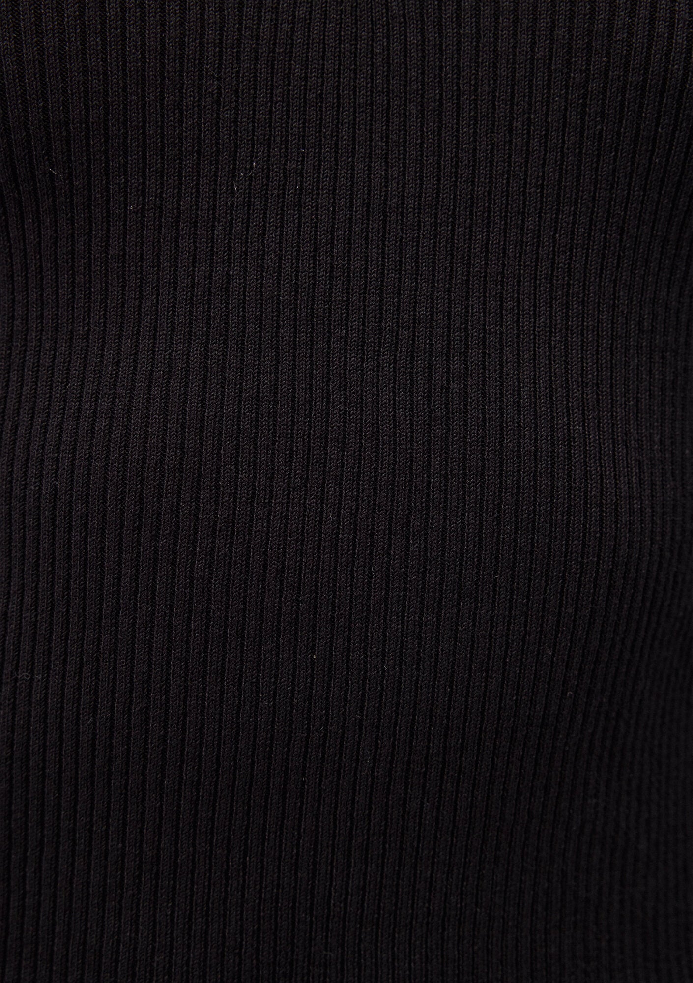 Half Zip Black Sweater