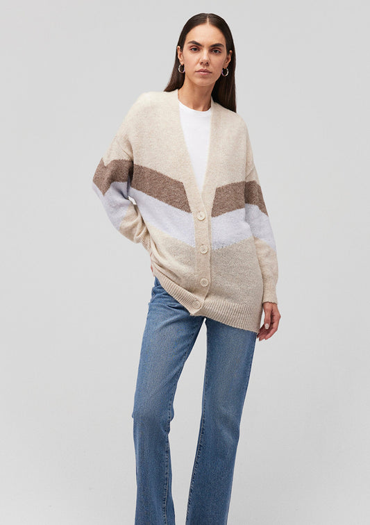 Buttoned Grey Hırka