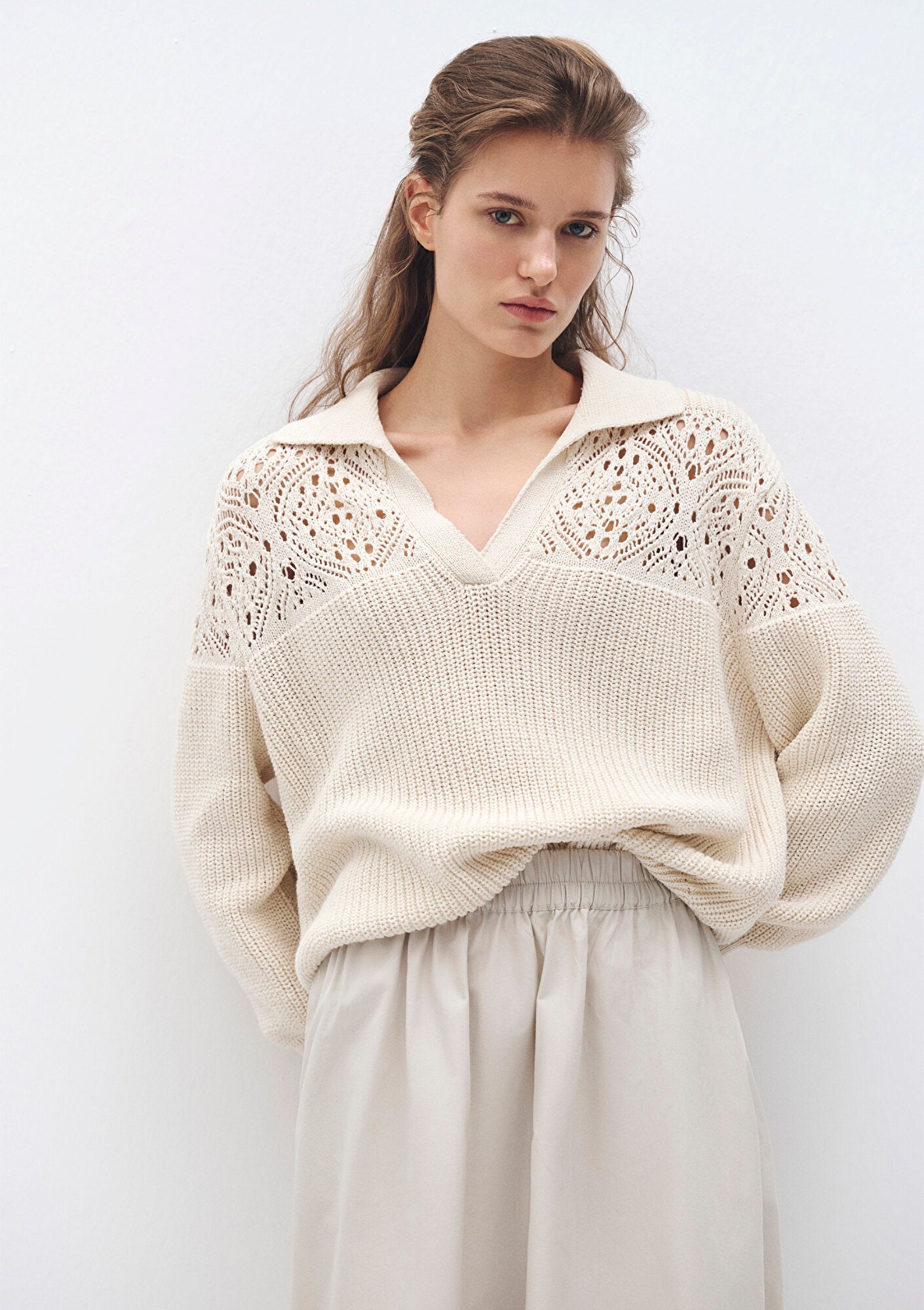 Ecru Sweater