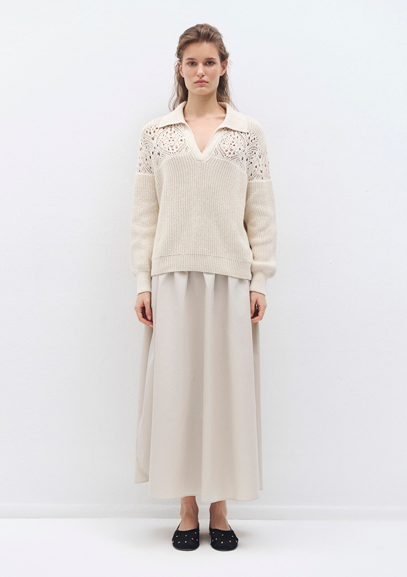Ecru Sweater