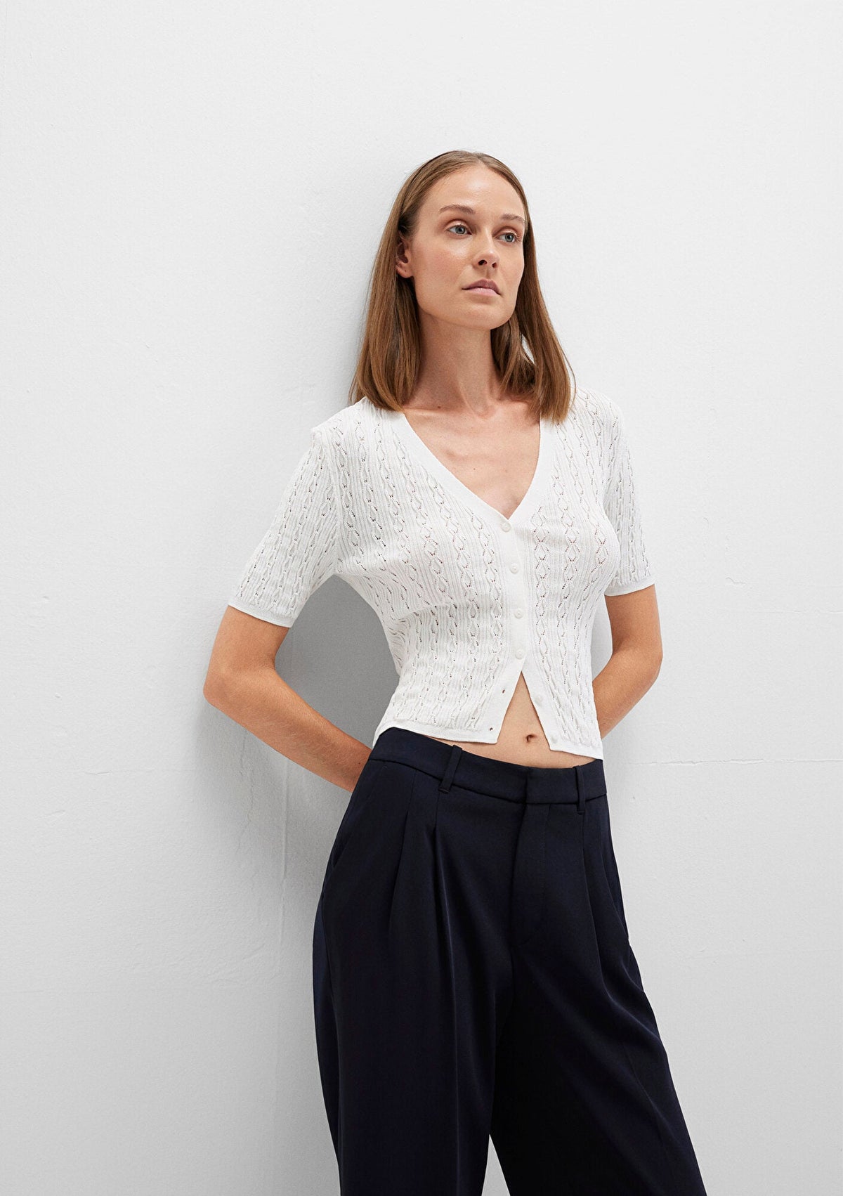 Ecru Cardigan