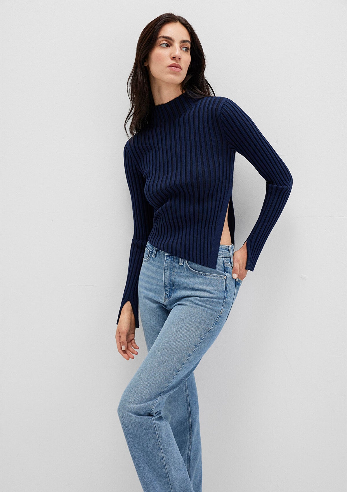 Navy Sweater