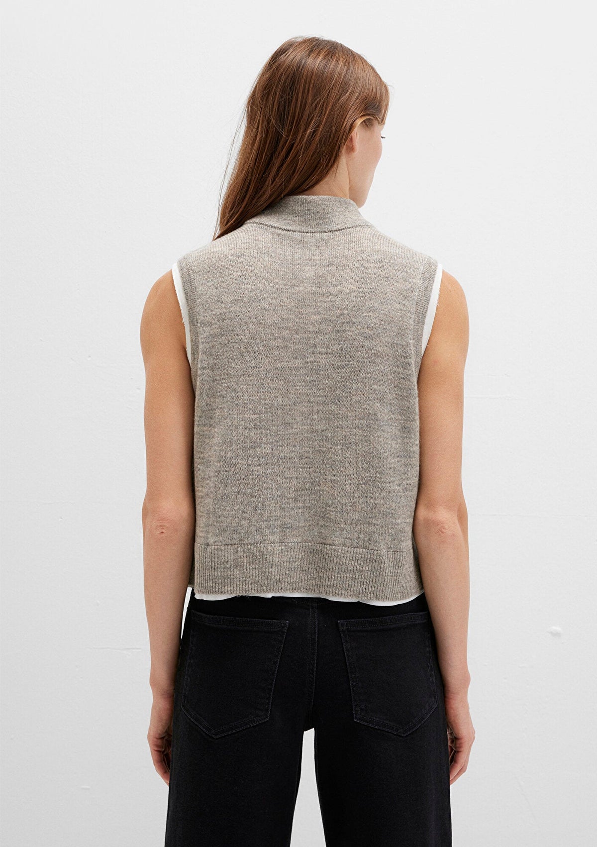 Wool Mix Grey Sweater
