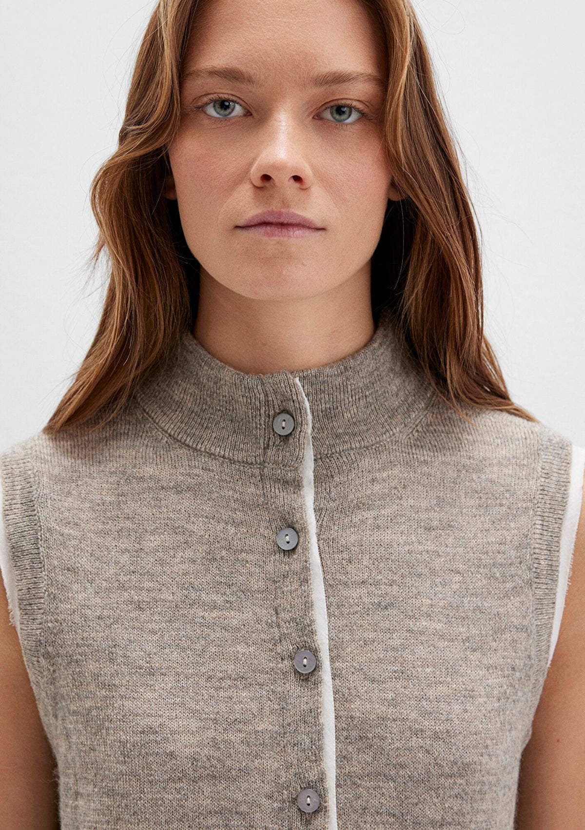 Wool Mix Grey Sweater