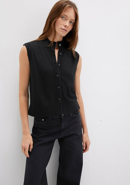 Wool Mix Black Sweater