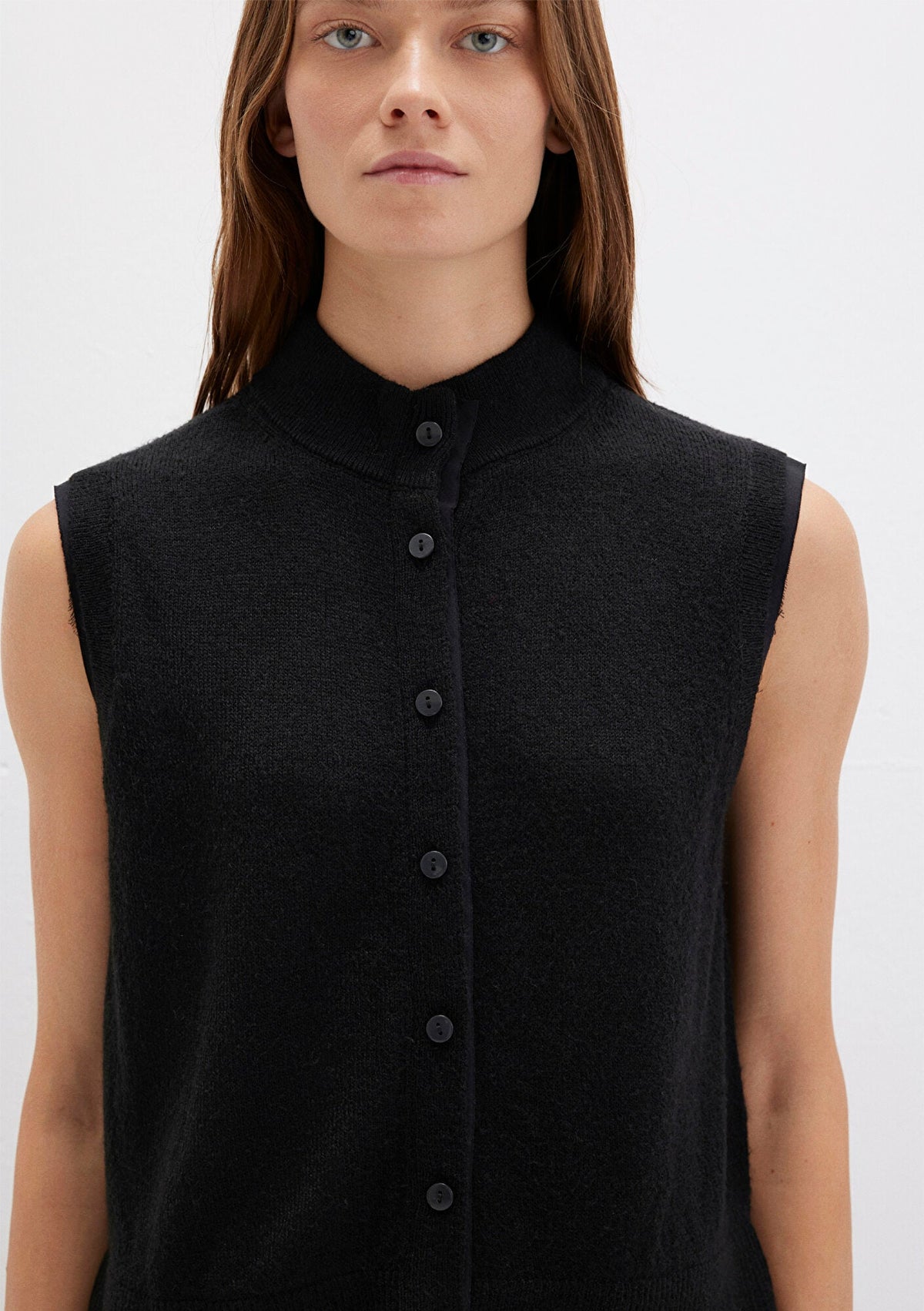 Wool Mix Black Sweater