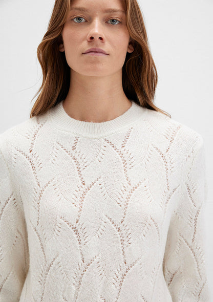 Crewneck Ecru Sweater
