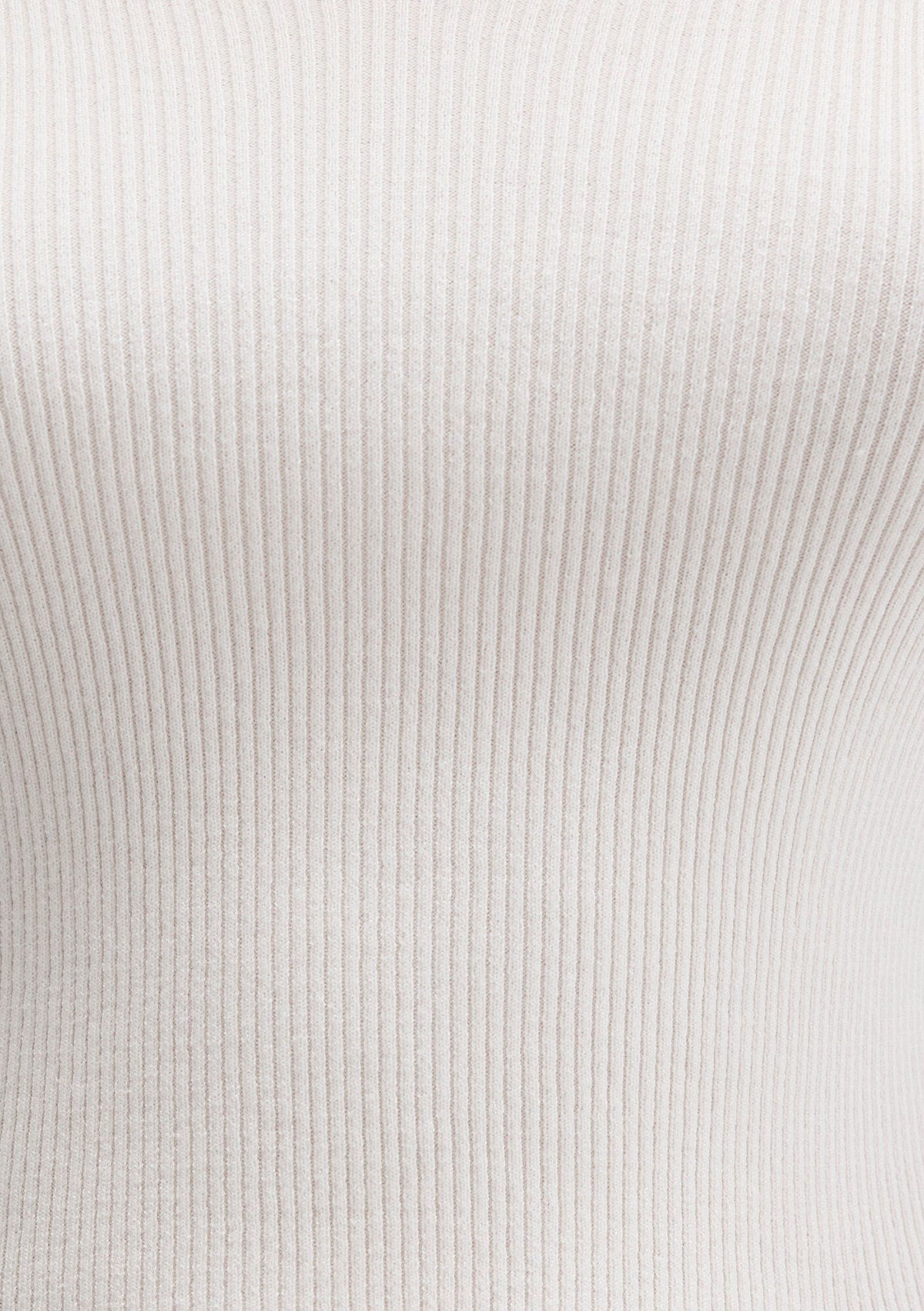 Ecru Knit Polo