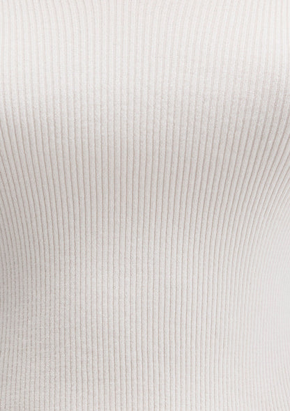 Ecru Knit Polo
