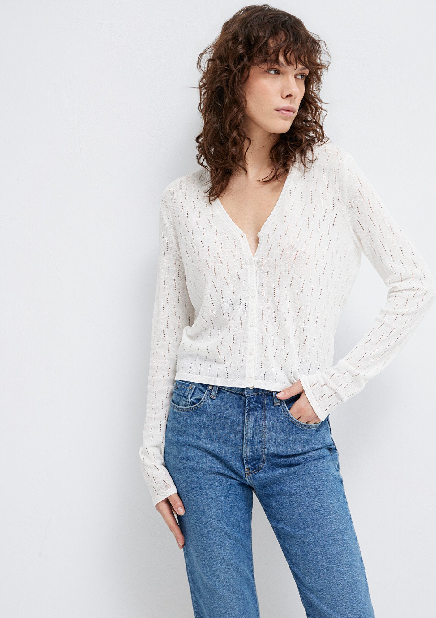 Ecru Cardigan
