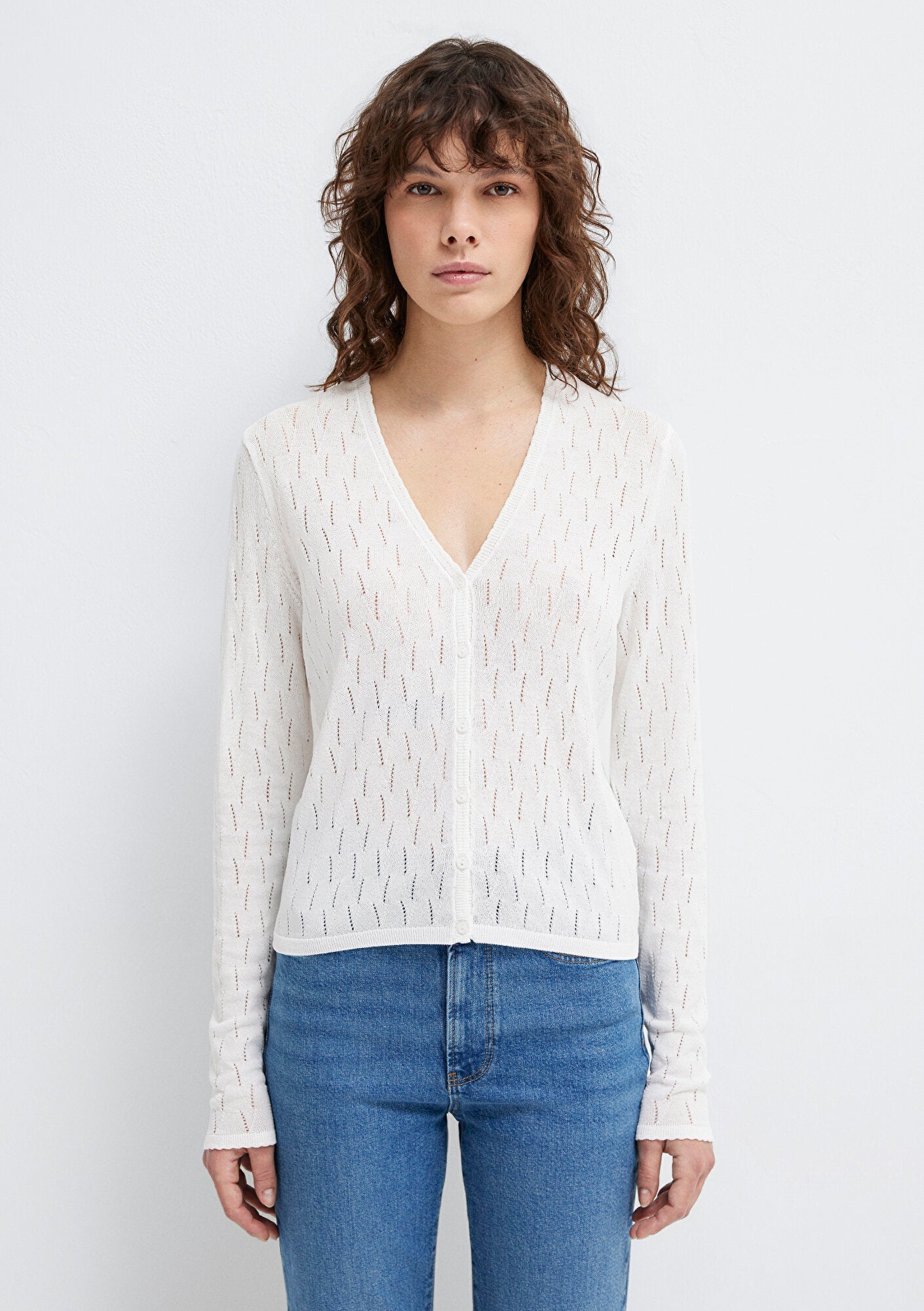 Ecru Cardigan