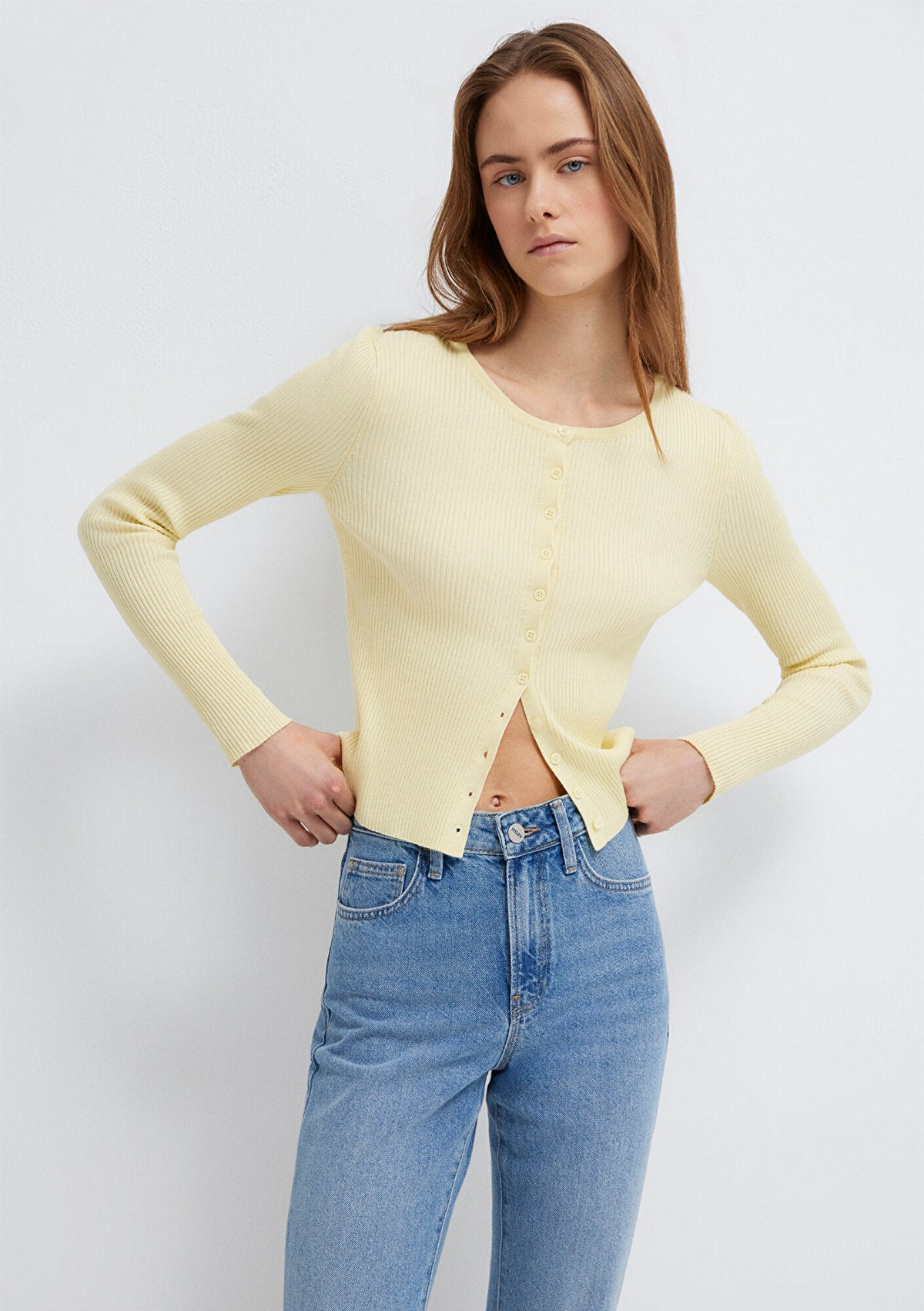 Yellow Cardigan